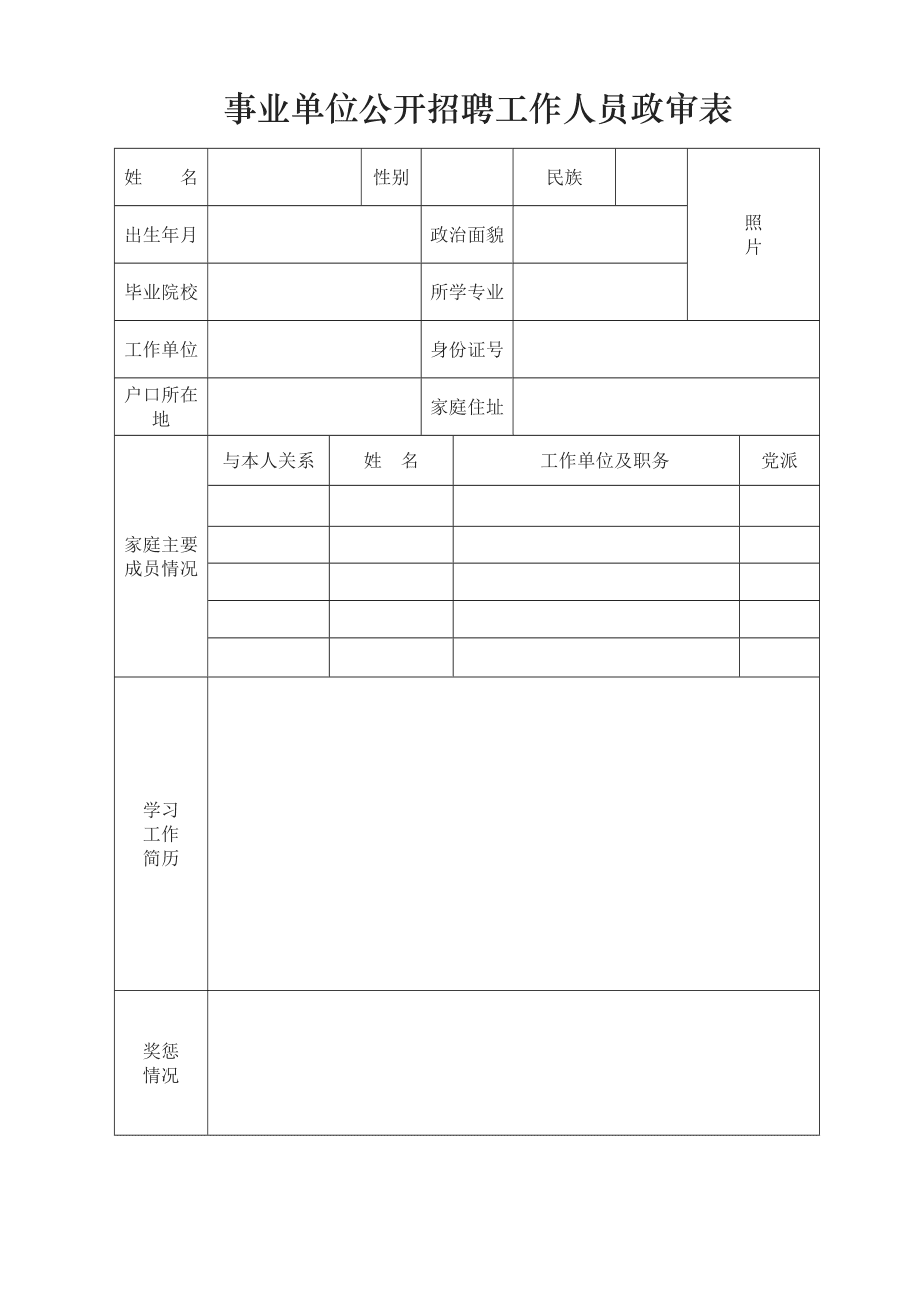 事业单位公开招聘政审，选拔人才的必要环节概览