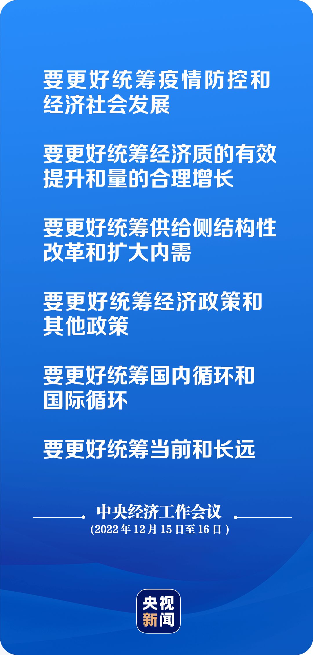 明年经济工作的关键词，高质量发展