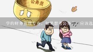 财务管理专业与公务员职业路径的深度探索与对比