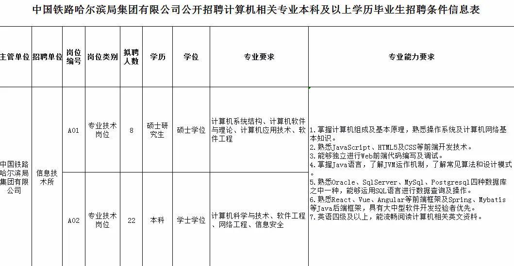 信息技术岗位招聘要求，打造高效团队的基石