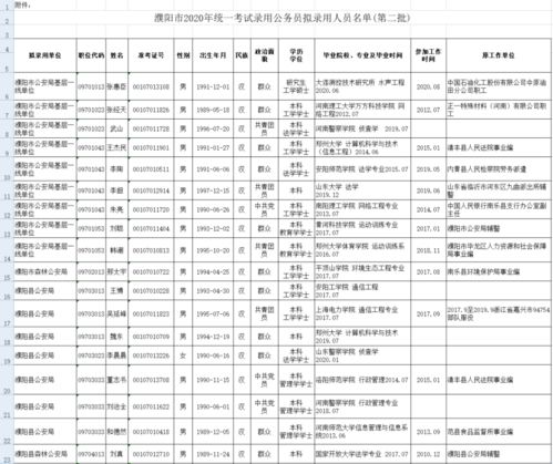 公务员公示名单查询指南