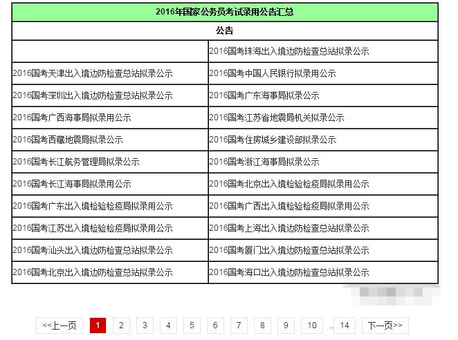 国家公务员考试网一站式信息平台，全面获取考试资讯的官方网址