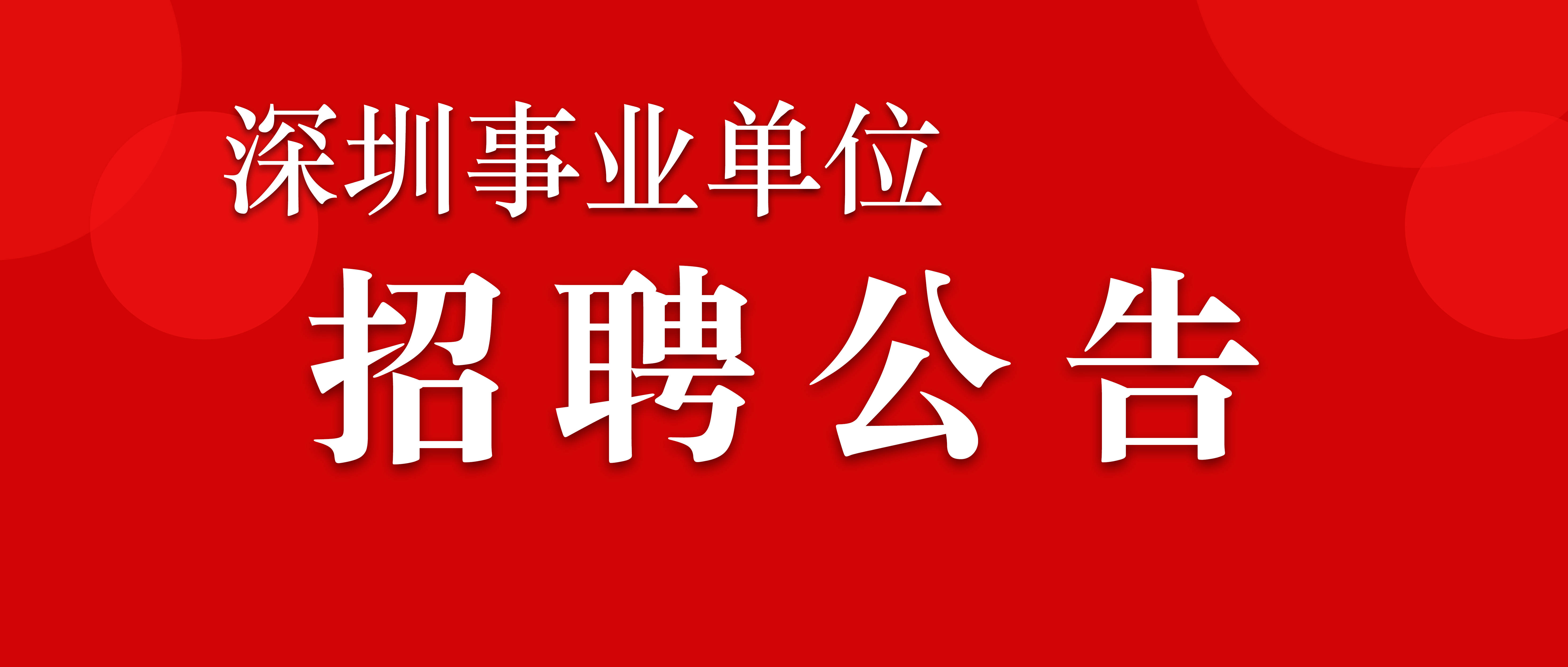 深圳事业单位招聘概览，了解招聘流程与机会